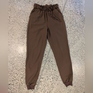 lululemon athletica Brown Track Pants